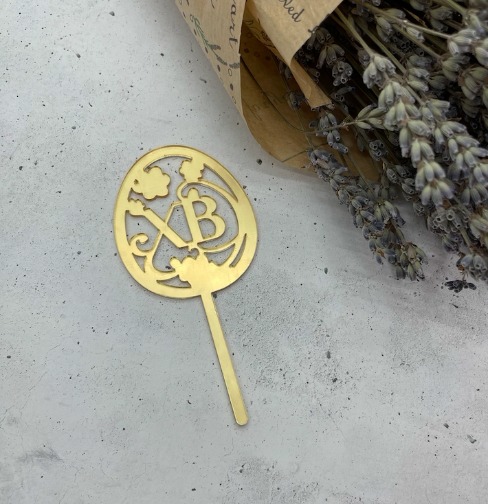 Изображение Мини топпер ХВ (яйцо), 7 см